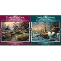 Ceaco Thomas Kinkade Dimensions Puzzles 2 pk.