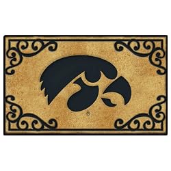 Memory Company Iowa Hawkeyes Door Mat