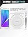Wireless Charging Pad,DanForce[Ultra Slim] Qi Wireless Charger, Qi Wireless Charging Pad for Samsung Galaxy S7 S7 Edge, S6 S6 Edge/Edge Plus Note 5 -White.