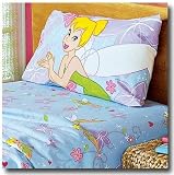 The Wonderful World of Disney Tinkerbell 3pc Twin Flannel Sheet Set Review