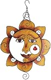 Outdoor Living : Sunshine Sun Face Suncatcher Wall and Window Art
