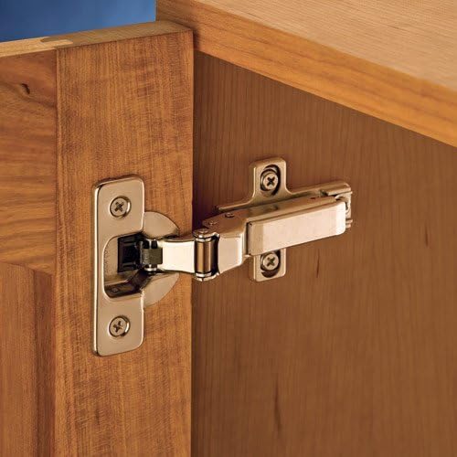 Silentia® Frameless Soft-Closing Concealed Hinges, frameless, half overlay