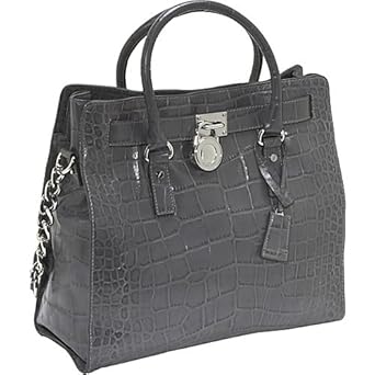 MICHAEL Michael Kors Croc-embossed Hamilton Large N/S Tote