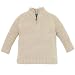 Baby : zip-neck sweater(oatmeal 18mos)