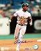 Rickey Henderson Oakland Athletics - Running - Autographed 8x10 Photograph
