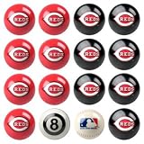 Cincinnati Reds MLB Home vs. Away Billiard Balls Full Set (16 Ball Set) by Imperial International