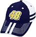 Jimmie Johnson Cap - Womens Jimmie Johnson Racing Stripes Adjustable Cap