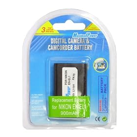 Click here to buy Maximal Power DB NIK EN-EL1 Replacement Battery for Nikon Digital Camera Camcorder... by MaximalPower.