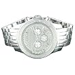 Luxurman Watches Mens Designer Diamond Watch 0.30ct