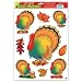 Thanksgiving Turkey Clings (4 leaves included) Party Accessory  (1 count) (5/Sh)