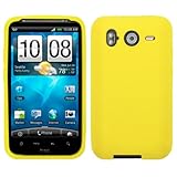 Yellow Silicone Case / Skin / Cover for HTC Inspire 4G