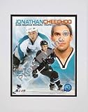 Jonathan Cheechoo 2006 Mourice Richard Trophy / Portrait Plus Double Matted 8 x 10 Photograph (