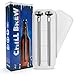 Beer Chiller Stick [2-Pack] with Washable Plastic Storage Case, Chill Brew Beer Chillers, Keeps Beer Cold Longer Than a Koozie