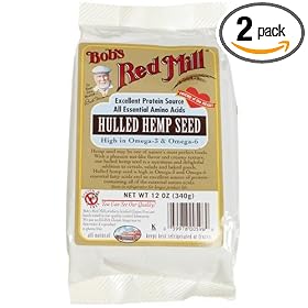 Bob's Red Mill Hemp Seed Hulled, 12-Ounce Bags (Pack of 2)