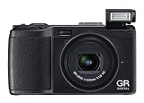 Ricoh GR Digital IV Digitalkamera (10 Megapixel, 4-fach digitaler Zoom, 7,6 cm (3 Zoll) Display, bildstabilisiert) schwarz