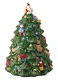 Spode Christmas Tree Figural Cookie Jar 13 inch H