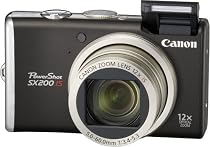 Canon デジタルカメラ PowerShot (パワーショット) SX200 IS ブラック PSSX200IS(BK)