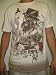 INDIGO STAR SKULL JERSEY DESIGNER MENS SHIRT NATURAL