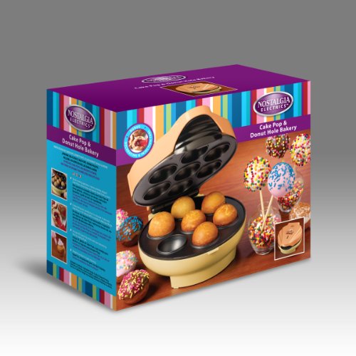 Nostalgia Electrics JFD-100 Cake Pop & Donut Hole Bakery
