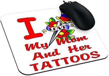 Lasjas Tatoo Tattooing Hearttattootablet Mouse Pad Gaming Mousepad Customerized Computer Mouse Pads Zazer Mousepad Non-Slip Rubber,9.25X7.75Inches