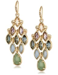 Carolee "California Girls" Ombre Chandelier Earrings