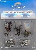 Pro Strikers 30 Piece Treble Hook Assortment