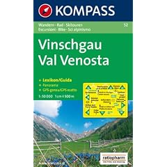 Vinschgau, Val Venosta: Wander-, Rad- und Skitourenkarte. Carta escursioni, bike e sci alpinismo. GPS-genau. 1:50.000