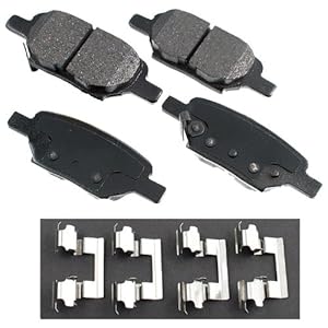 Akebono ACT1033 ProACT Ultra-Premium Ceramic Brake Pad Set