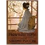 Giacamo Puccini, Madam Butterfly-Framed 34x47 Canvas Art