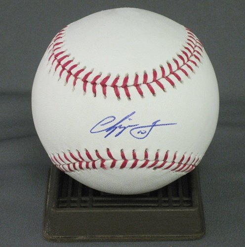 Chipper Jones Atlanta Braves MLB Hand Signed Official Baseball