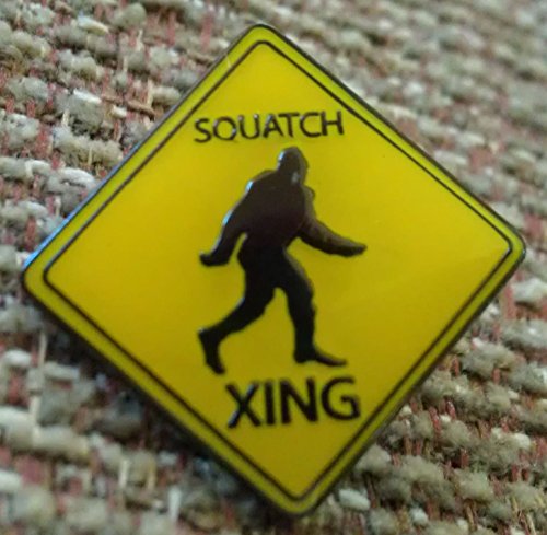 SQUATCH XING SIGN "SASQUATCH" Lapel Pin
SQUATCH XING SIGN "SASQUATCH" Lapel Pin