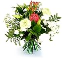 Smile Christmas Flowers Classic White