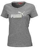 PUMA Damen T-Shirt Large Logo Tee