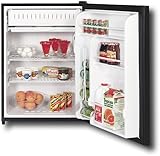 GE Spacemaker GMR06AAPBB 24in Compact Refrigerator 6.0 cu. ft. Capacty, Man ....