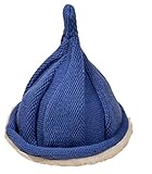 Plus Nao(プラスナオ) あったかボア入りニット帽 キッズ とんがり くるくる つんつん 帽子 男の子 女の子 ベビー 防寒 BOY GIRL 赤ちゃん KID イエロー