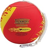 Tachikara FireBall Super-Soft TetherBall with Diamond Textured Cover