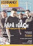 KERRANG MAGAZINE BACK ISSUE 848 PAPA ROACH - CRAZY TOWN - FEAR FACTORY - SSTEM OF A DOWN - MARILYN MANSON