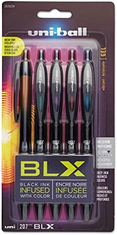 SAN1838294 UNITED STATIONERS (OP) PEN,UB207,GEL,.7MM,AST