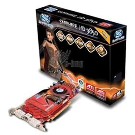 Sapphire RADEON HD 3850 - Graphics adapter - Radeon HD 3850 - PCI Express 2.0 x16 - 256 MB GDDR3 - Digital Visual Interface (DVI), HDMI ( HDCP ) - HDTV out - lite retail