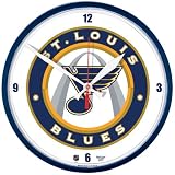 St. Louis Blues Round Clock