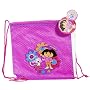 Nick Jr. children's character bag- Dora the Explorer kids drawstring backpack