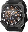 GV2 by Gevril Men's 4512 XO Submarine Black PVD 24-Hour Time Display Watch from GV2 by Gevril