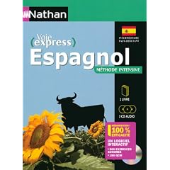 Espagnol intensif : 1 logiciel interactif sonore, 3 CD audio, 1 livre