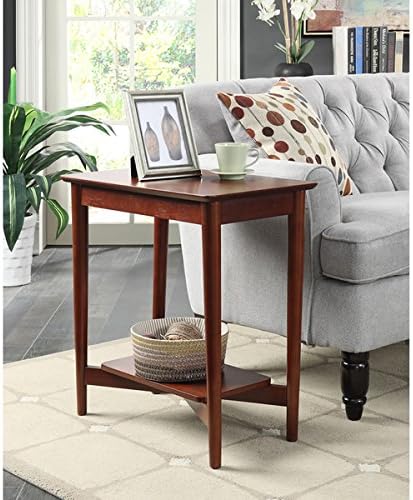 Convenience Concepts Savannah Mahogany Rectangle End Table