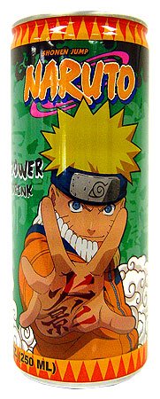 Naruto Shonen Jump Jutsu Power Energy Drink