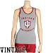 NCAA Indiana Hoosiers Ladies Ash Singlette Tank Top