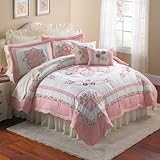 Brylane Home Quilt (PINK,FL/QUE)