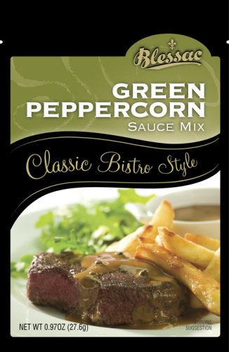 GREEN PEPPERCORN SAUCE MIX - 0.97 Oz - Make a cup of sauce by BLESSAC