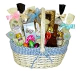 Chocolate Easter Basket - Belgian White Chocolate Decadence - Large