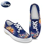 51FmnEf8nkL. SL160  Wonderful World Of Disney Artistic Womens Canvas Shoes